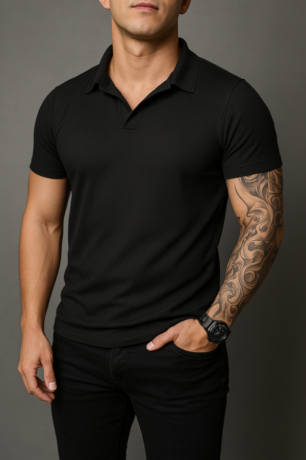 Playera Cuello Polo Media - Imagen 2