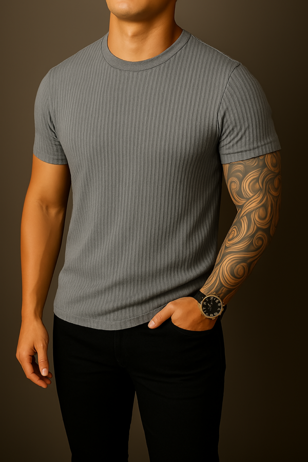 Playera Cuello Redondo Bastilla Ovalada - Imagen 4
