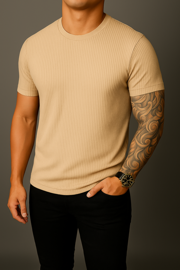 Playera Cuello Redondo Bastilla Ovalada - Imagen 5